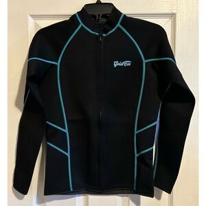 Gold Fin Wetsuit Jacket Size Medium and Small